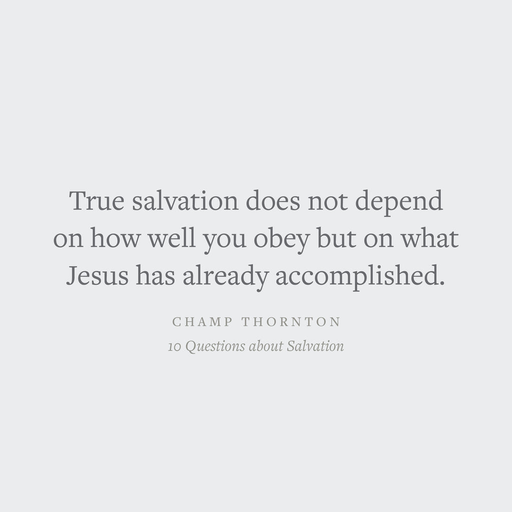 10 Questions about Salvation: 30 Devotions for Kids, Teens, and Families