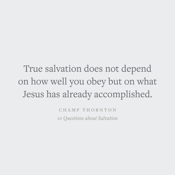10 Questions about Salvation: 30 Devotions for Kids, Teens, and Families