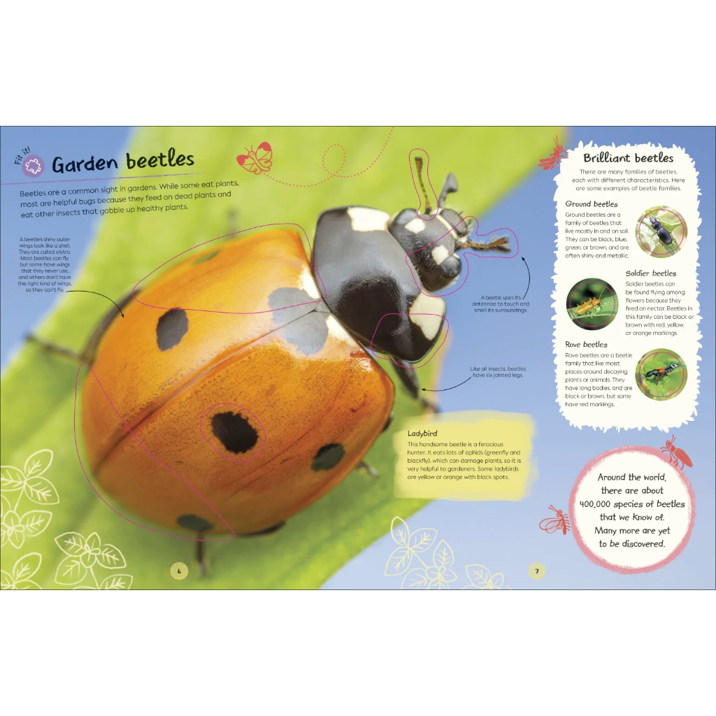 Ultimate Sticker Book Garden Bugs – Toby's Trove