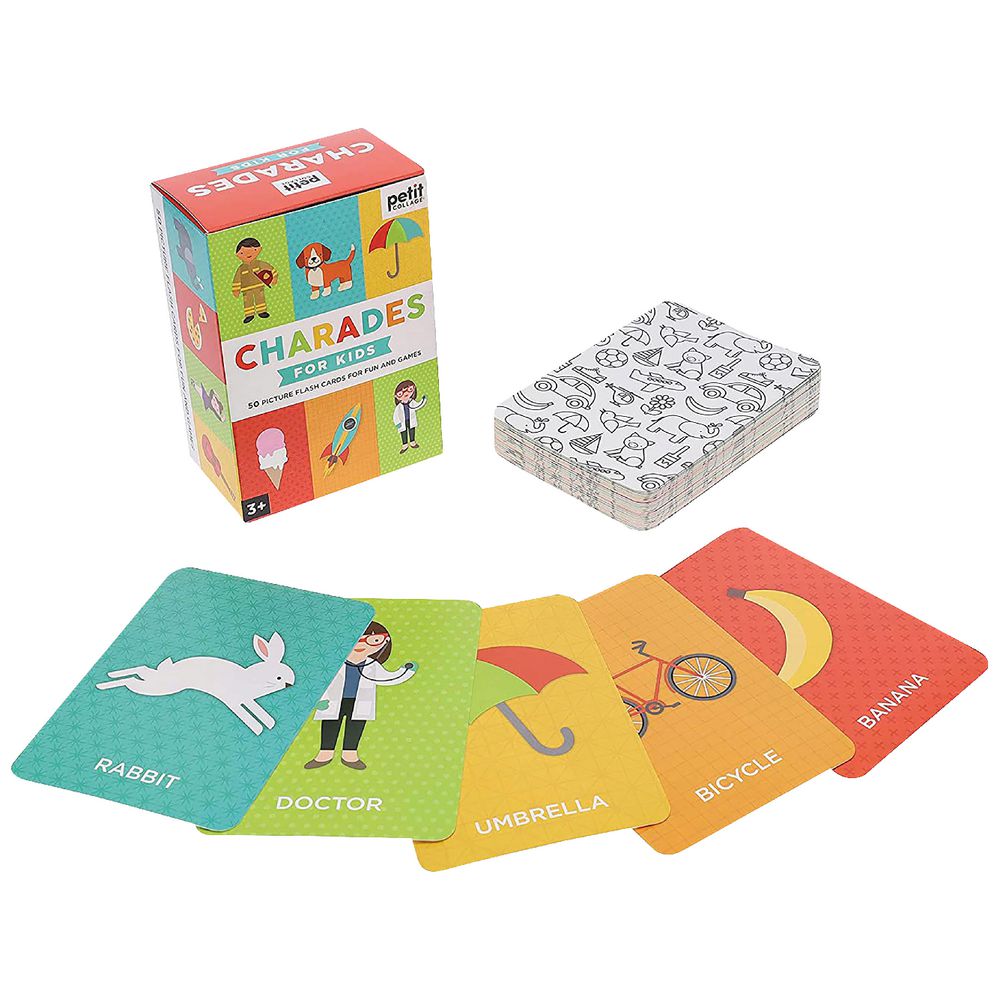 Charades For Kids Von Petit Collage - Ratespiel-Karten Für Kinder (umweltfreundlich)