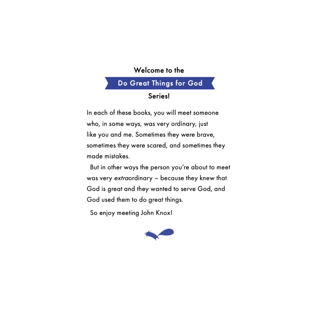 John Knox: The Boy Who Changed a Country