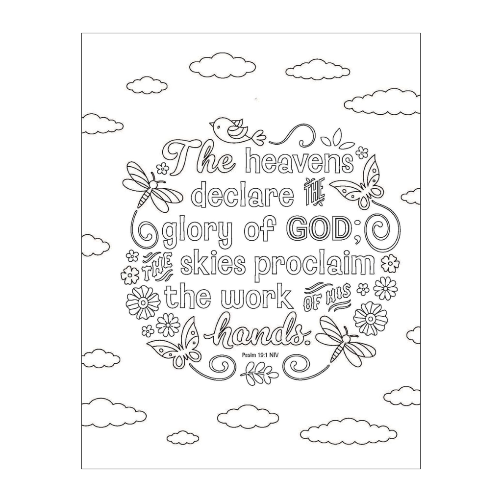 Color the Bible for Girls: Pages and Pages of Favorite Bible Verses to Color!