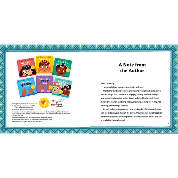 Guide for Grown-Ups A Training Young Hearts book
