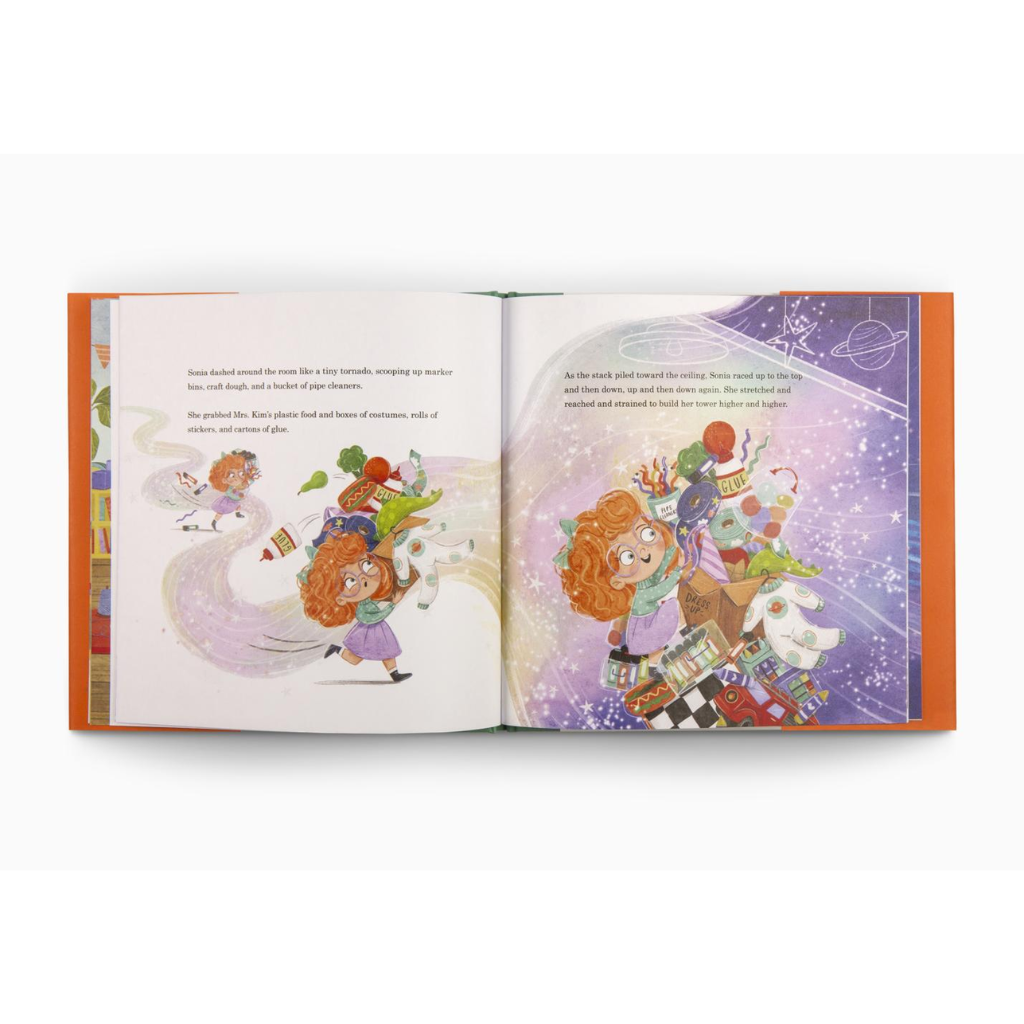 Sonia and the Biggest Block Tower Ever