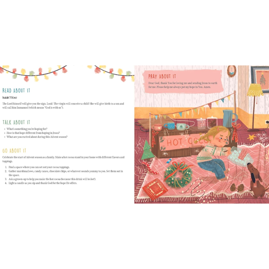 Discovering Christmas: A 25-Day Advent Devotional with Activities for Kids