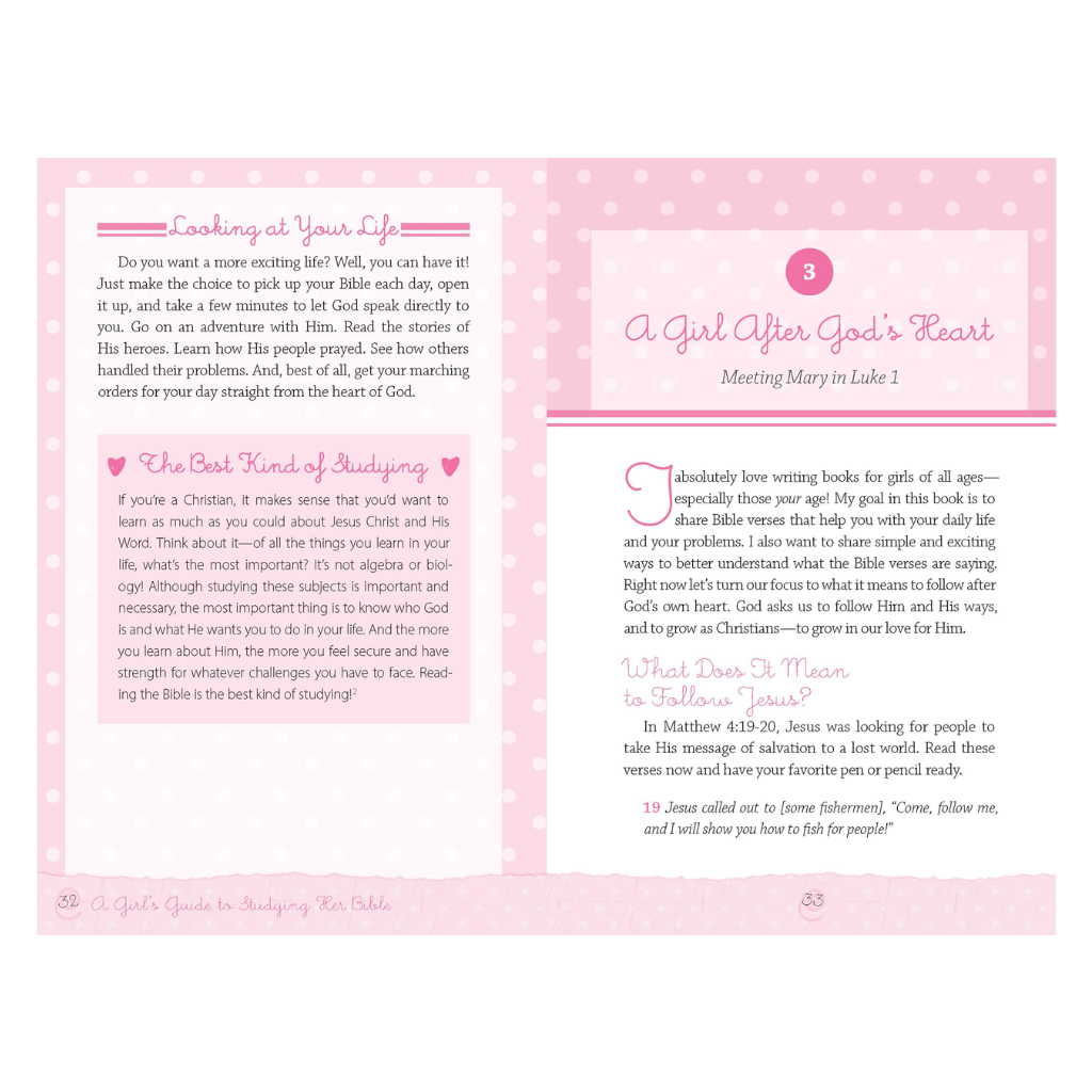 A Girl’s Guide to Studying Her Bible: Simple Steps to Grow in God’s Word