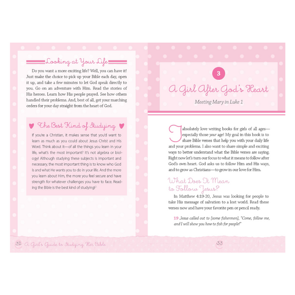 A Girl’s Guide to Studying Her Bible: Simple Steps to Grow in God’s Word