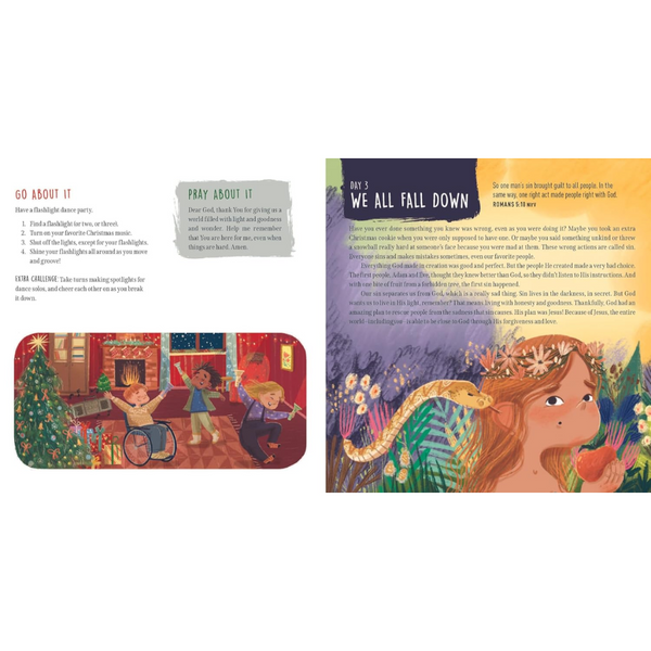 Discovering Christmas: A 25-Day Advent Devotional with Activities for Kids