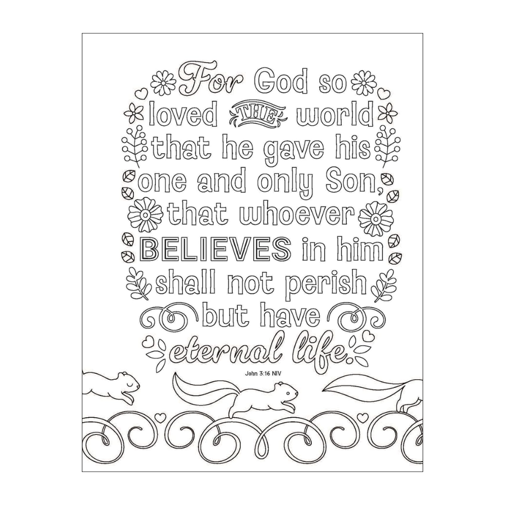 Color the Bible for Girls: Pages and Pages of Favorite Bible Verses to Color!