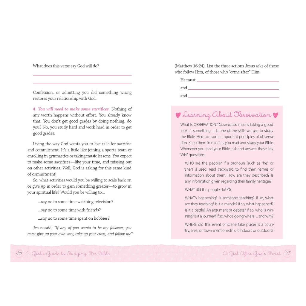 A Girl’s Guide to Studying Her Bible: Simple Steps to Grow in God’s Word