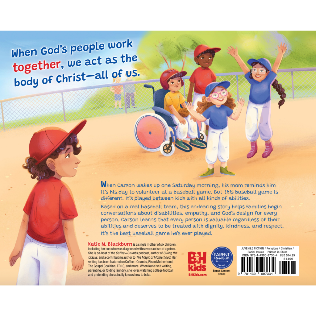 The Very Best Baseball Game: A Story about Disability and God’s Good Design for All of Us