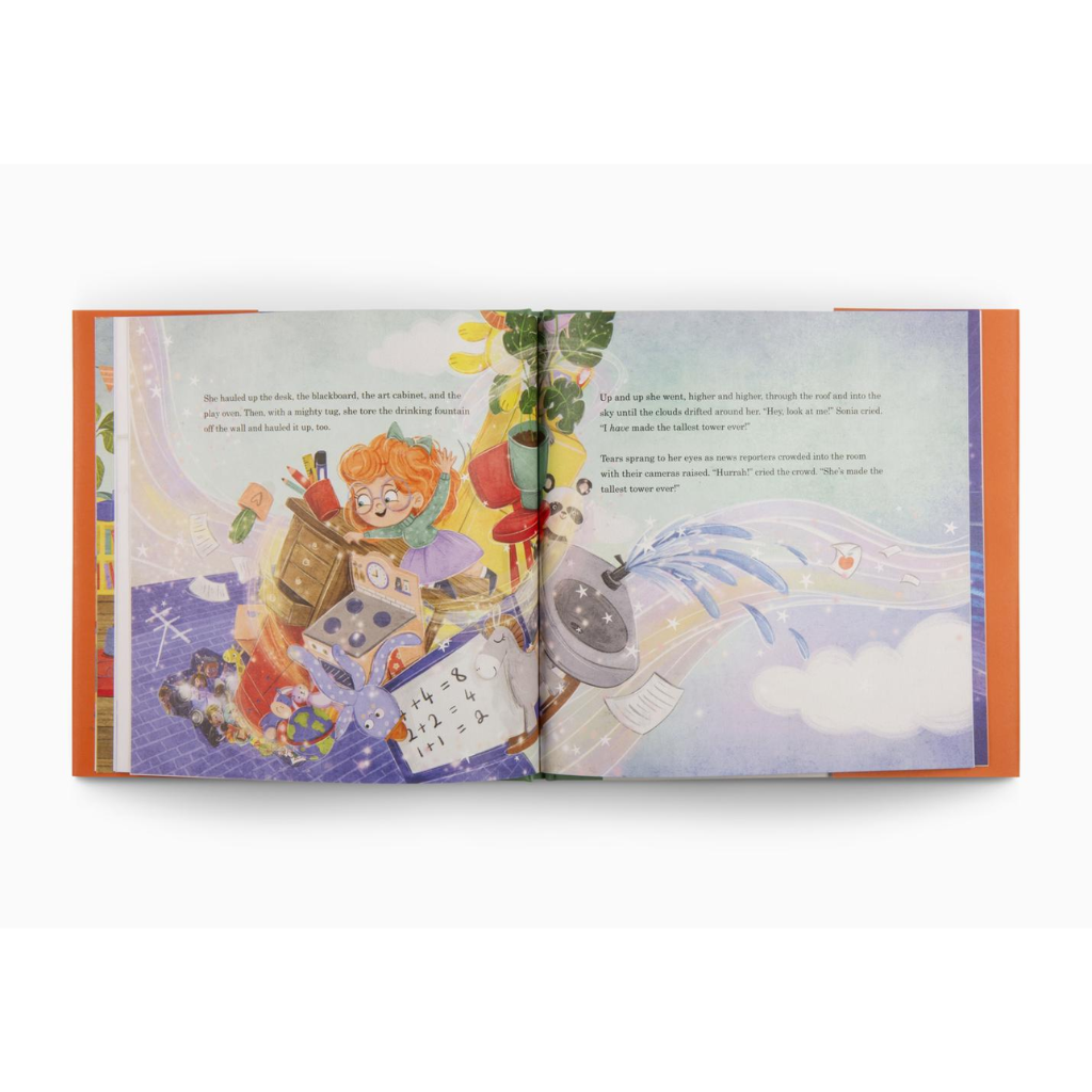 Sonia and the Biggest Block Tower Ever