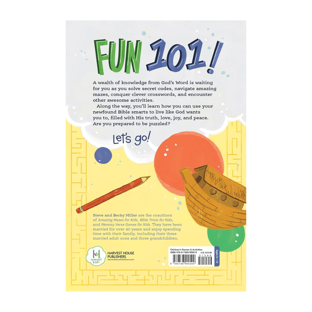 101 Awesome Bible Puzzles for Kids