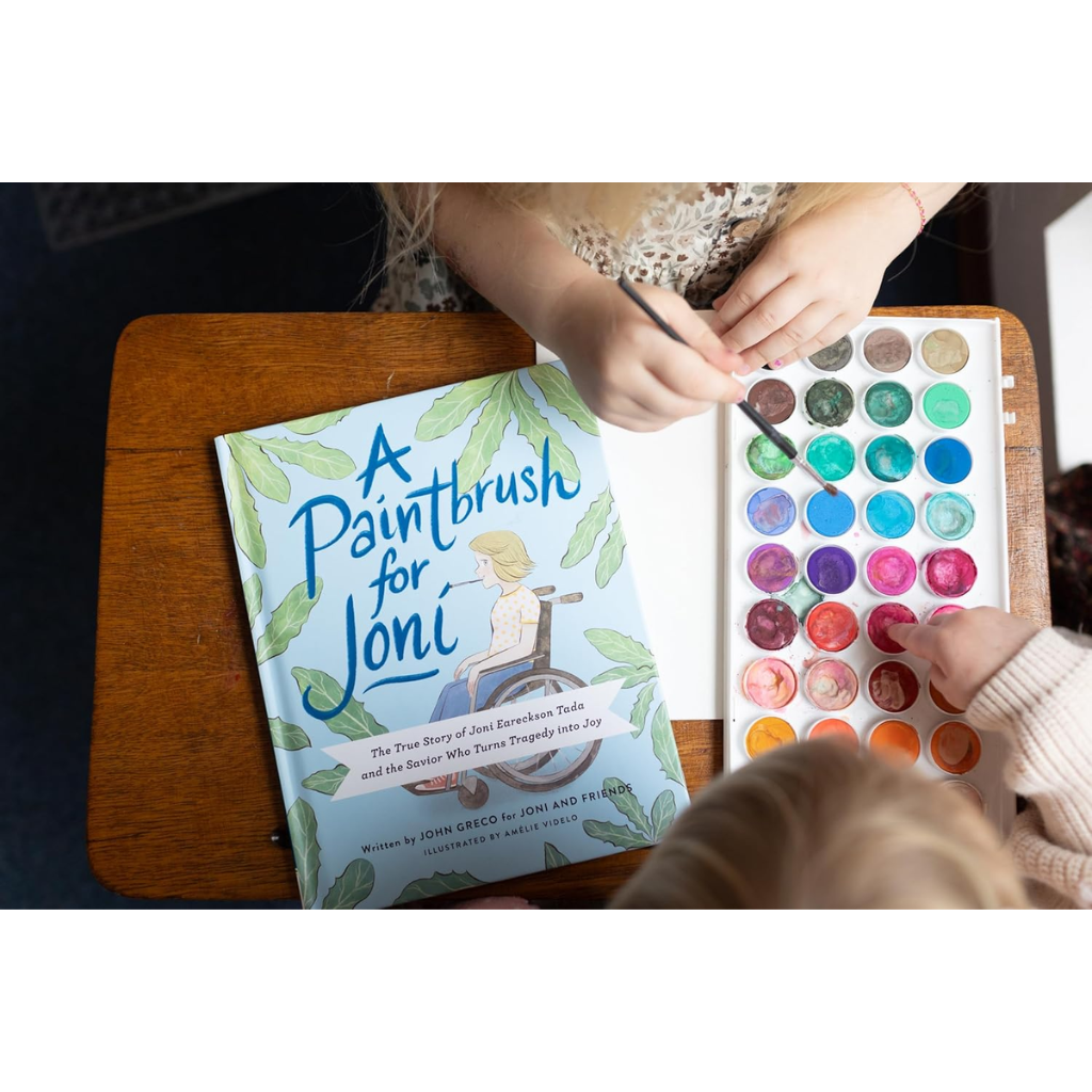 A Paintbrush for Joni: The True Story of Joni Eareckson Tada and the Savior Who Turns Tragedy into Joy