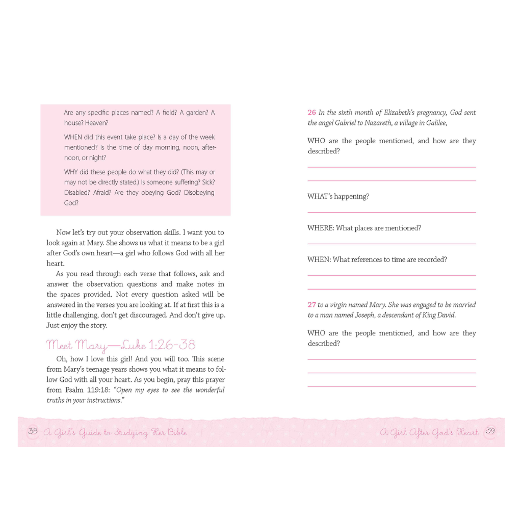 A Girl’s Guide to Studying Her Bible: Simple Steps to Grow in God’s Word