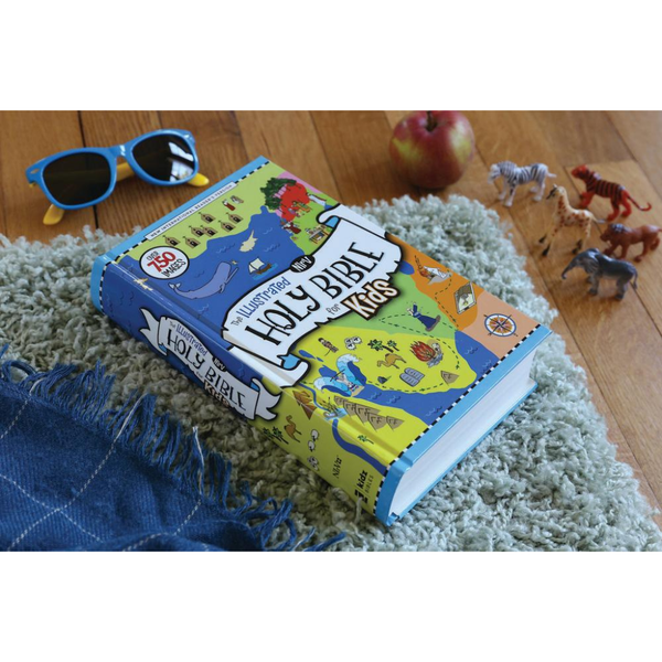 NIrV, The Illustrated Holy Bible for Kids, Full Color, Comfort Print