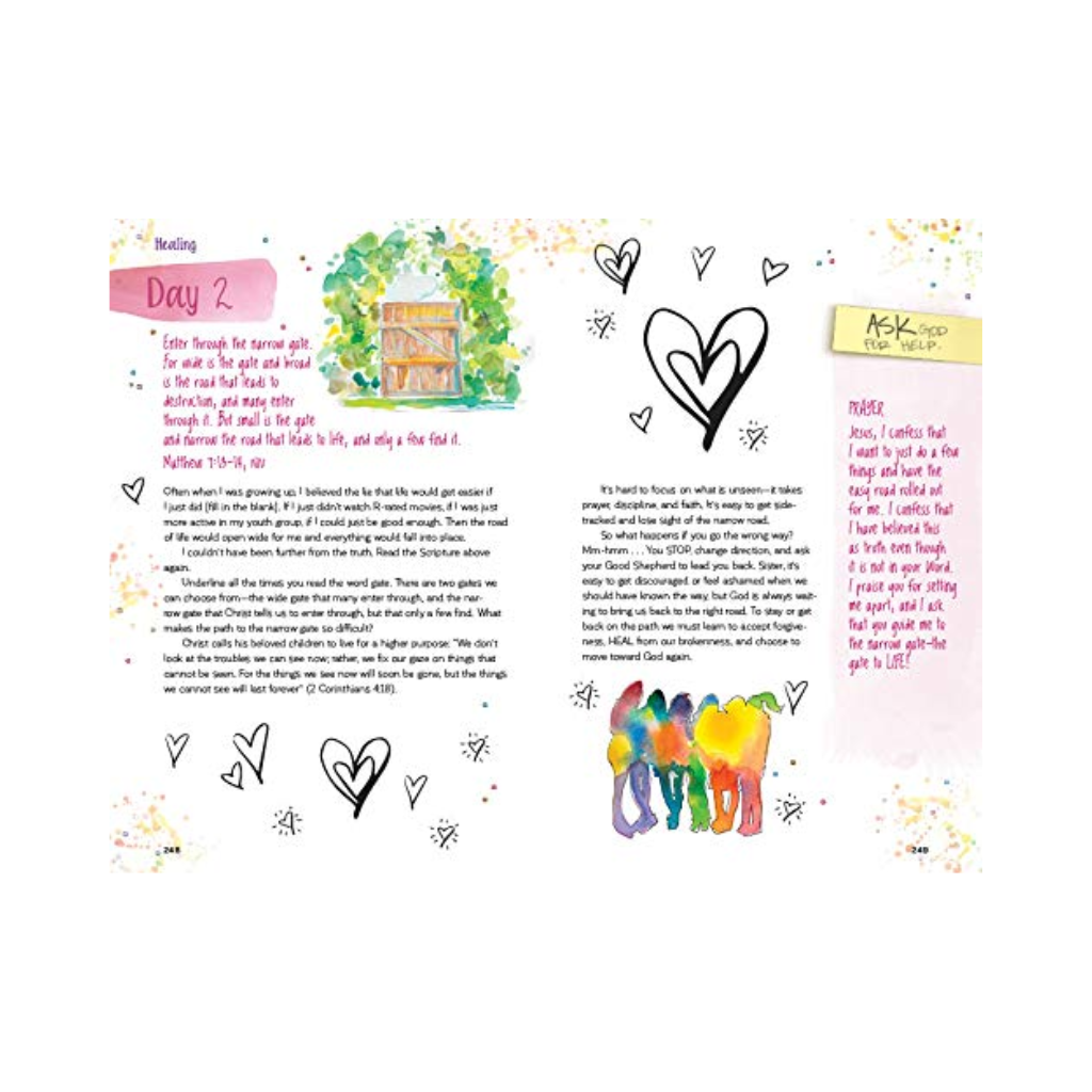 Made to Create with All My Heart and Soul: 60 Worship-through-Art Devotions for Girls