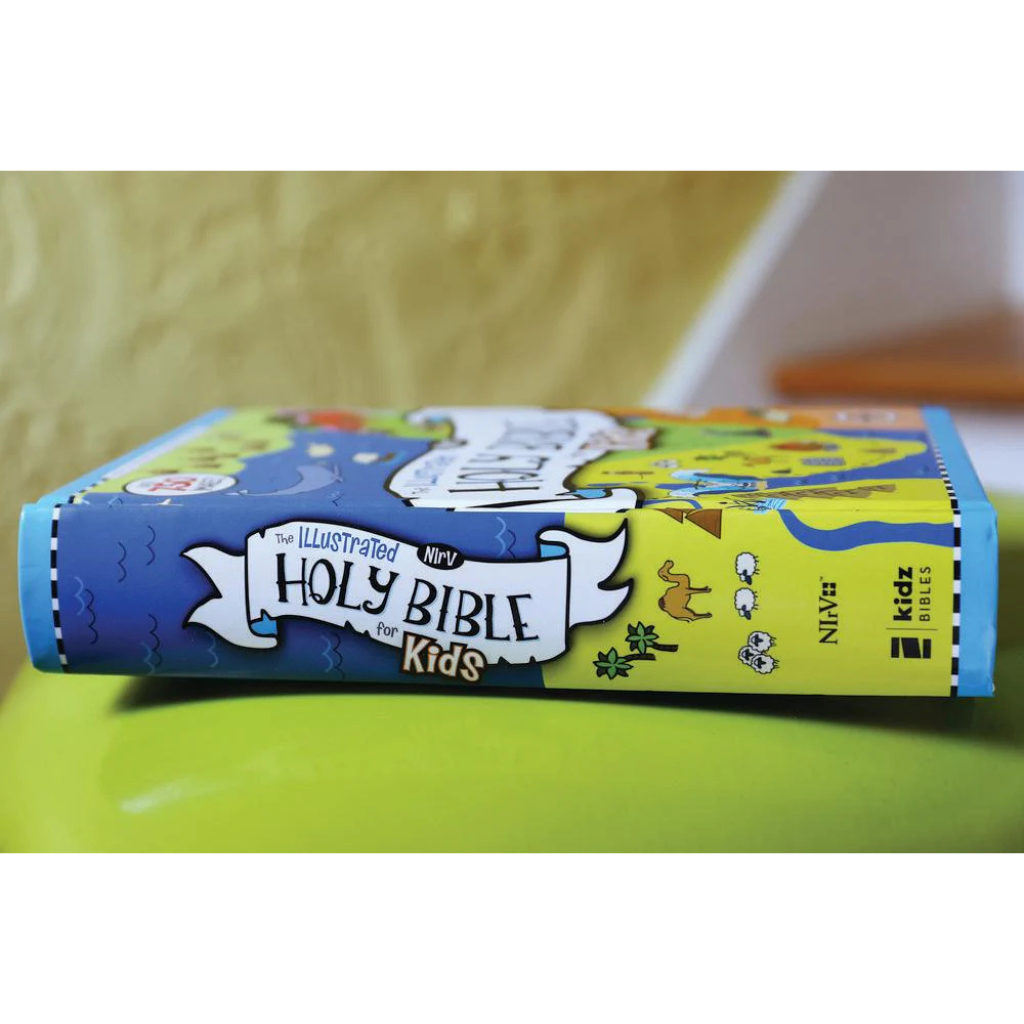 NIrV, The Illustrated Holy Bible for Kids, Full Color, Comfort Print