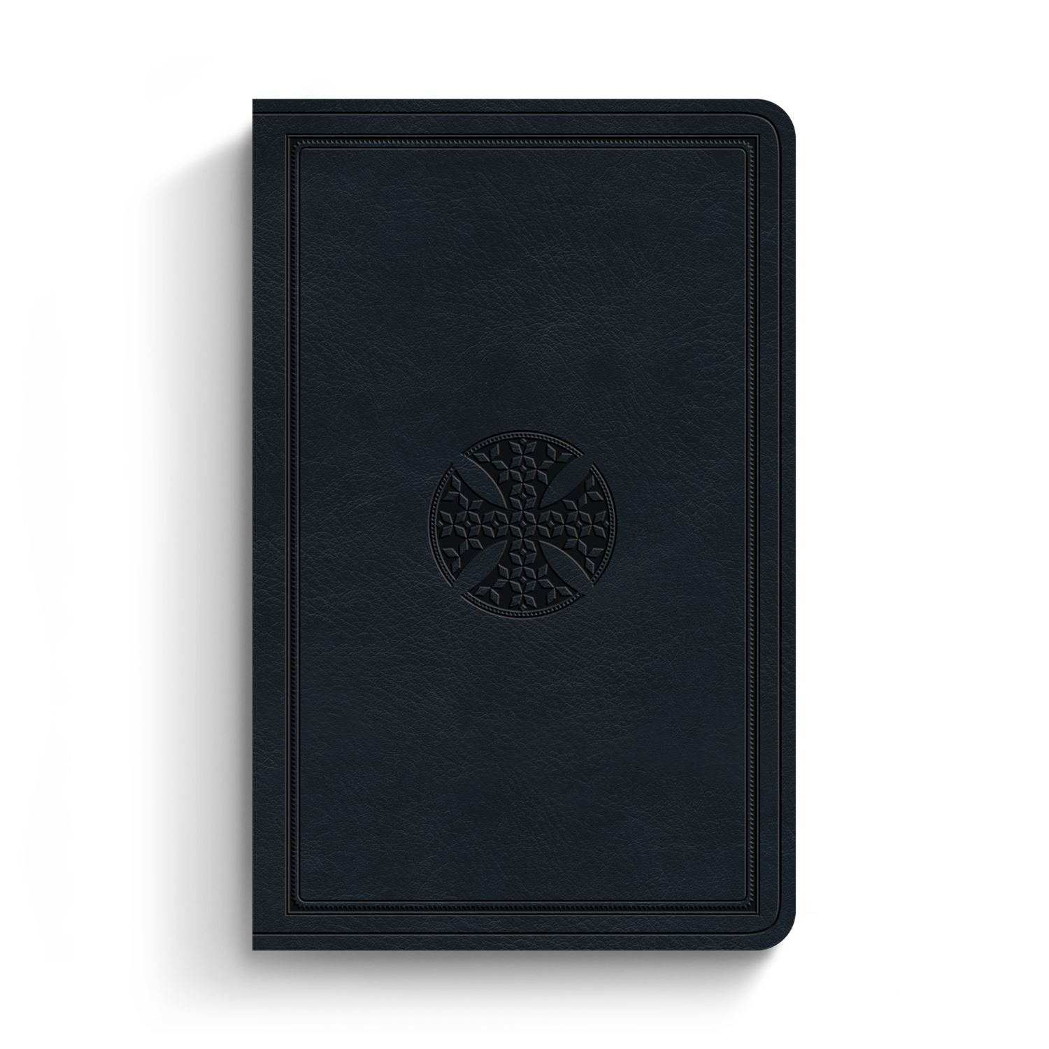 ESV Premium Gift Bible, TruTone®, Navy, Mosaic Cross Design