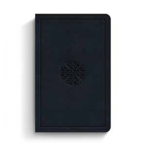 ESV Premium Gift Bible, TruTone®, Navy, Mosaic Cross Design