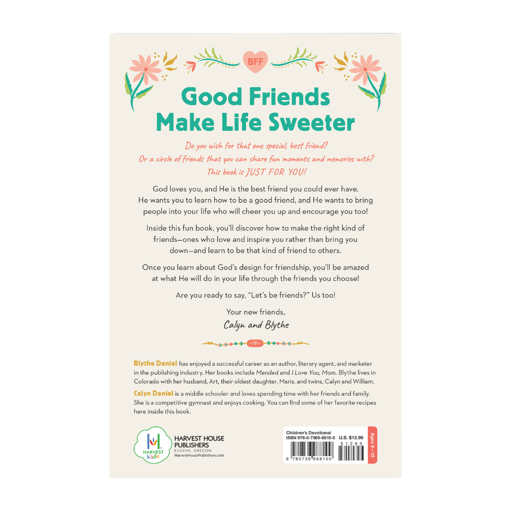 Let's Be Friends: A Tween Devotional on Finding and Keeping Strong Friendships