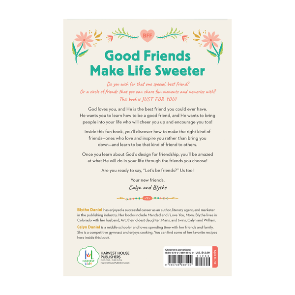 Let's Be Friends: A Tween Devotional on Finding and Keeping Strong Friendships