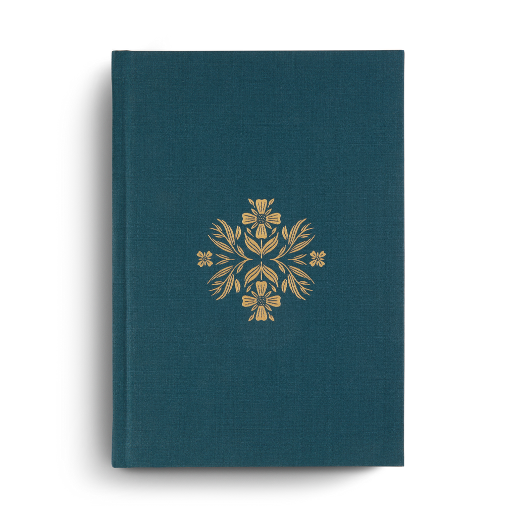 ESV Women's Study Bible Cloth over Board, Dark Teal
