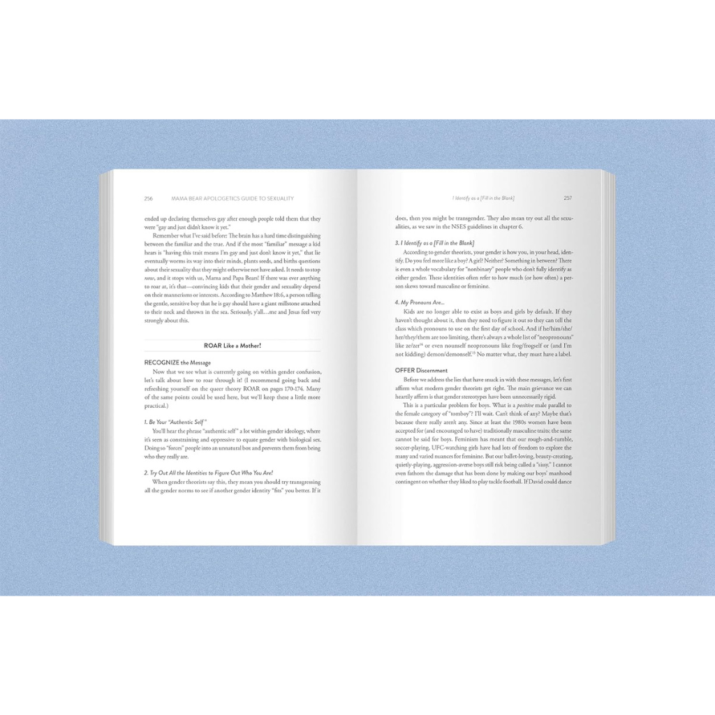 Mama Bear Apologetics Guide to Sexuality and Gender Identity: Biblical Truth for Raising Kids with Confidence in Today’s Culture
