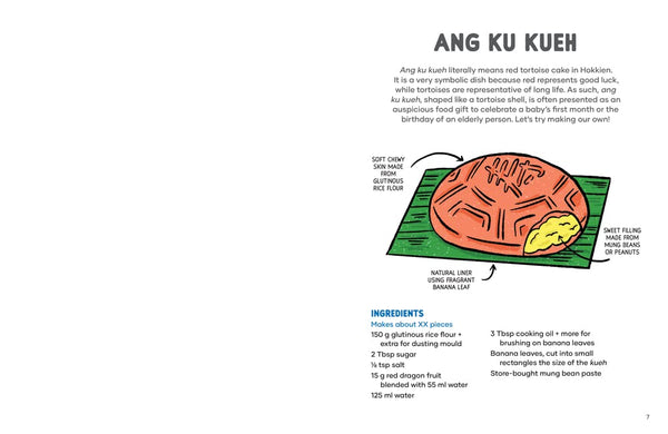 The Little Book of Singapore Food Illustrated: Our Favourite Treats from A to Z