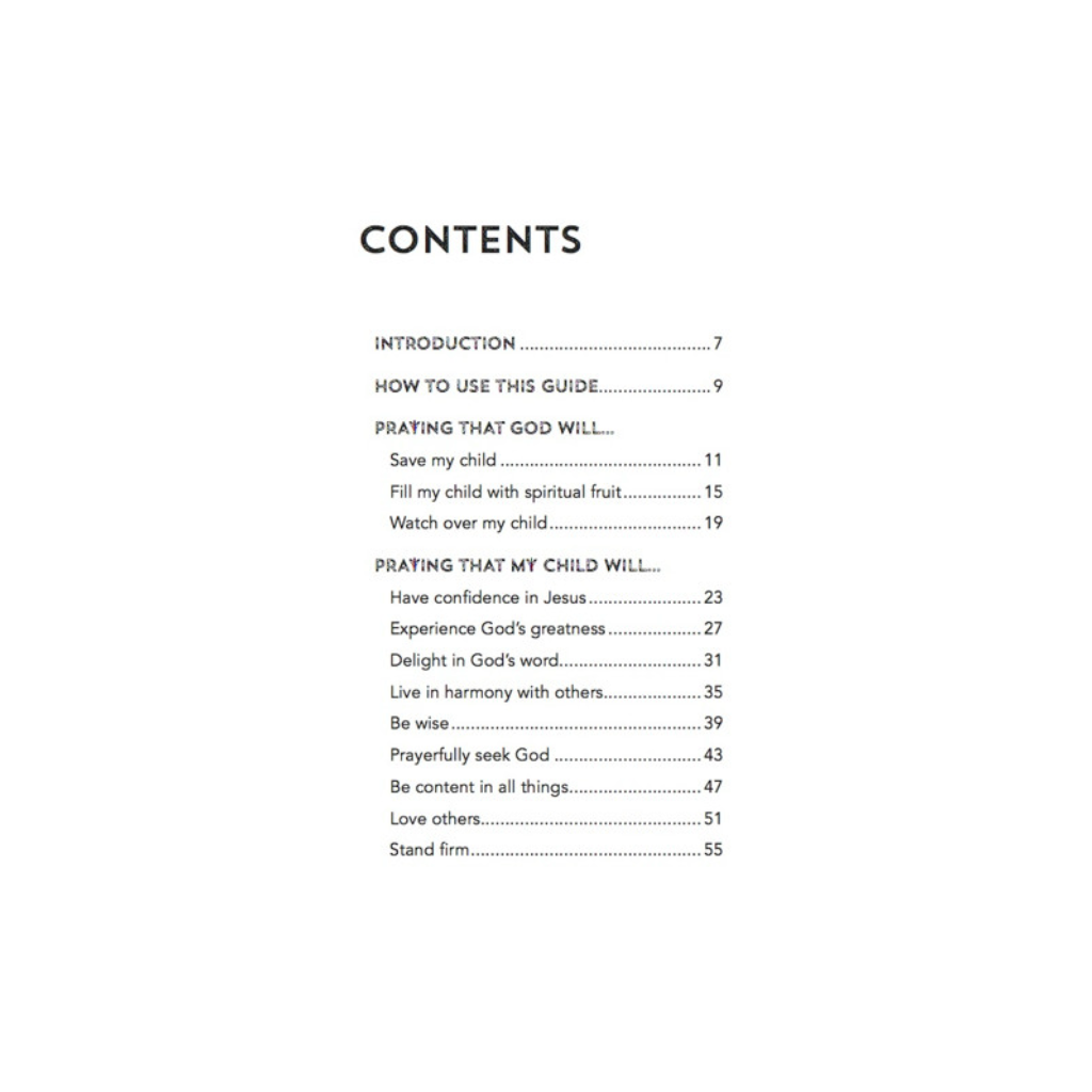 5 Things to Pray for Your Kids: Prayers that change things for the next generation