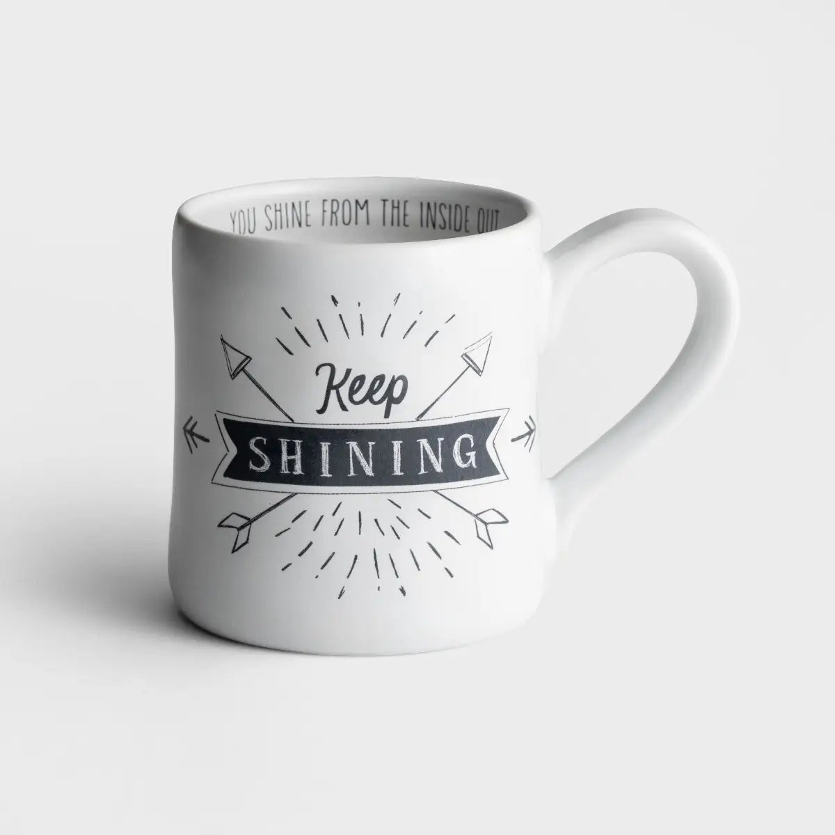 Keep Shining Hand-Thrown Mug