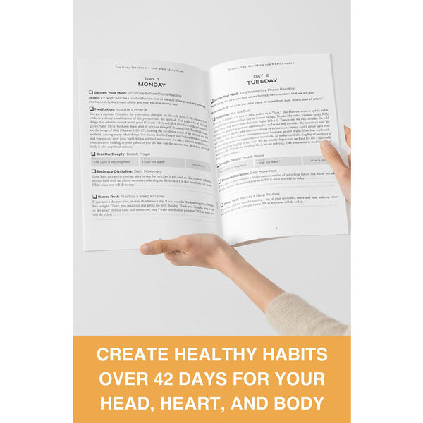 The Body Teaches the Soul Bible Study Guide plus Streaming Video: How to Build Habits That Shape Your Head and Your Heart