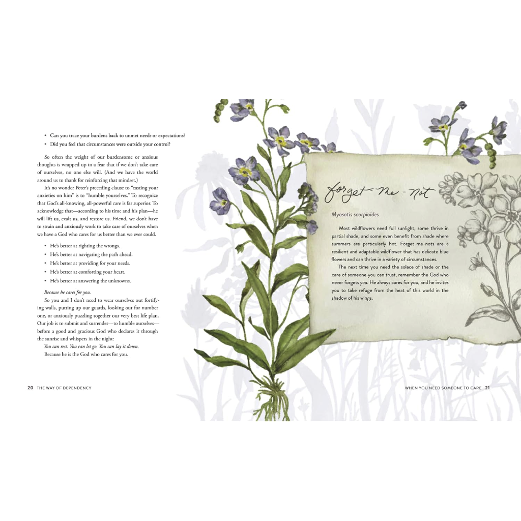The Way of the Wildflower: Gospel Meditations to Unburden Your Anxious Soul