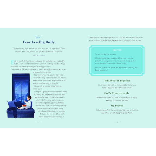 Calm Thoughts for Kids: 90 Devotions for Anxious Days