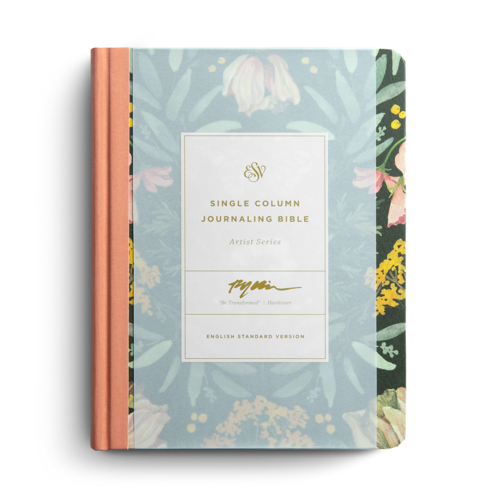 ESV Single Column Journaling Bible®, Artist Series Hardcover, Ruth Chou Simons, Be Transformed