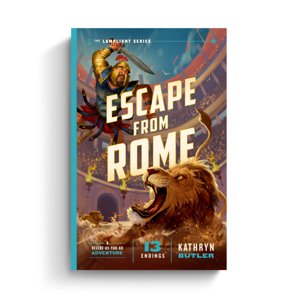 Escape from Rome: A Decide-as-You-Go Adventure: The Lamplight Series Book 2