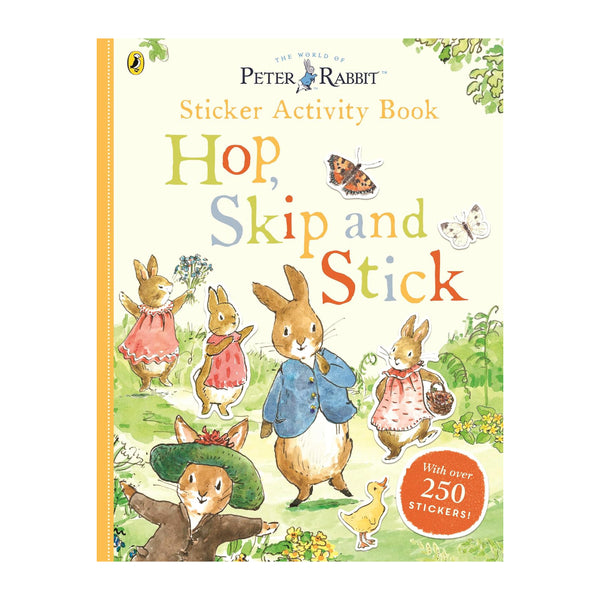 Peter Rabbit Hop, Skip, Stick Sticker Activity