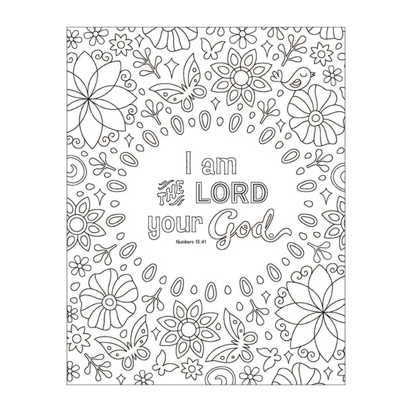 Color the Bible for Girls: Pages and Pages of Favorite Bible Verses to Color!
