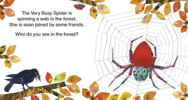 The Very Busy Spider's Forest Friends: A Touch-and-Feel Book