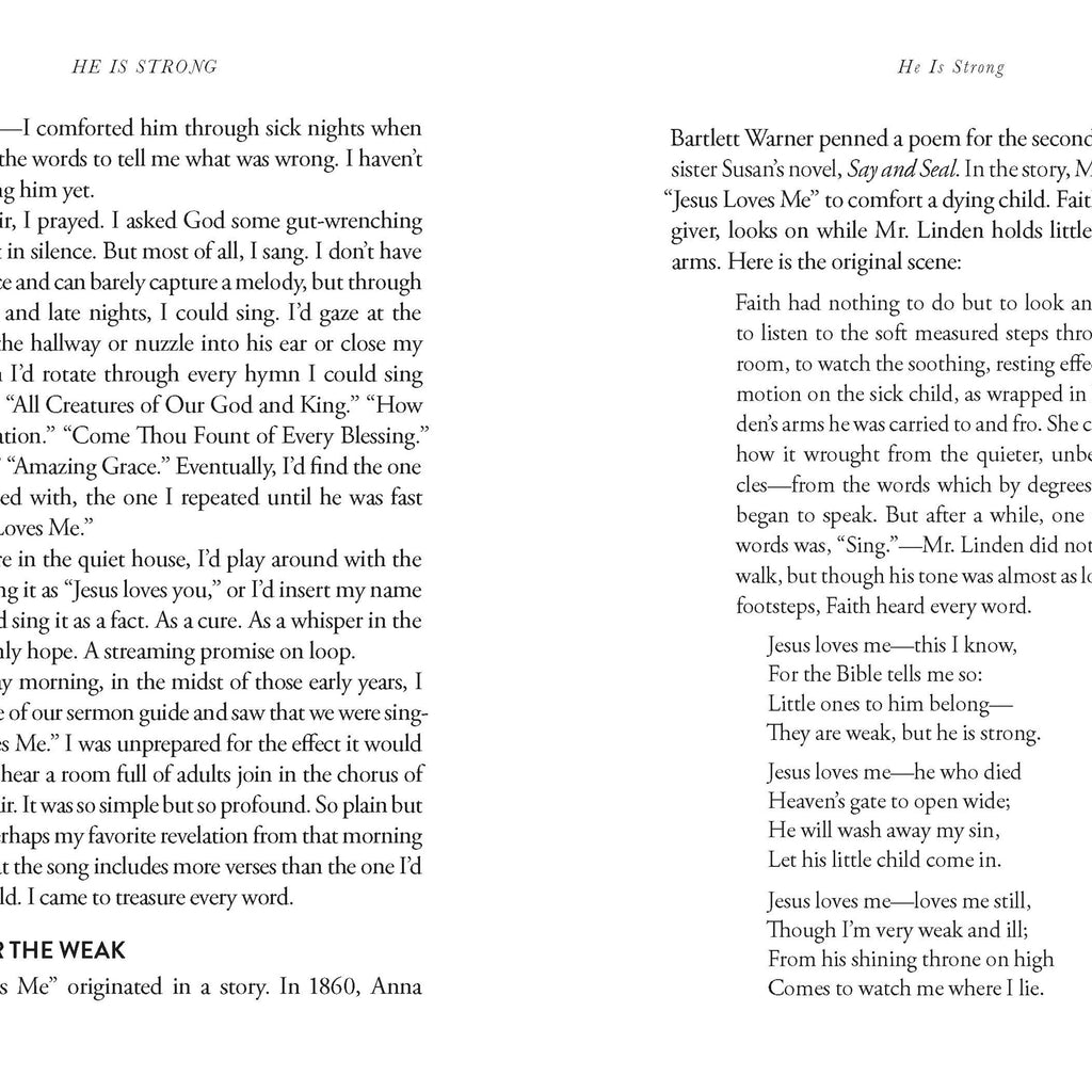 He is Strong: Devotions for When You Feel Weak