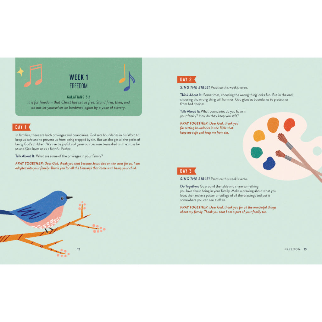 Sing the Bible: 52 Bible Verses for Kids to Learn and Sing