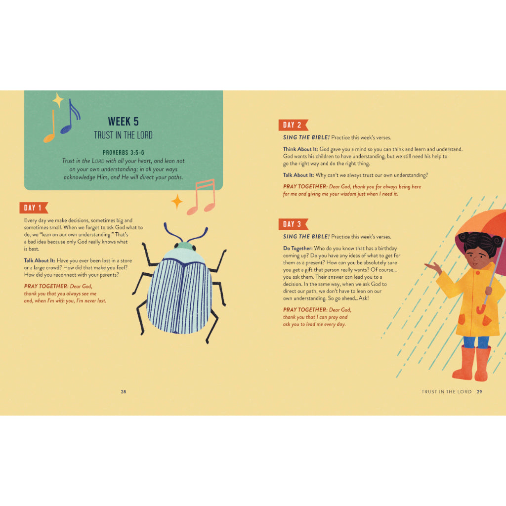 Sing the Bible: 52 Bible Verses for Kids to Learn and Sing