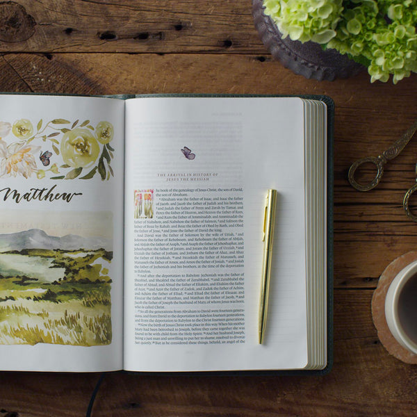 ESV GraceLaced Bible, Journaling Edition, TruTone®, Quiet Forest