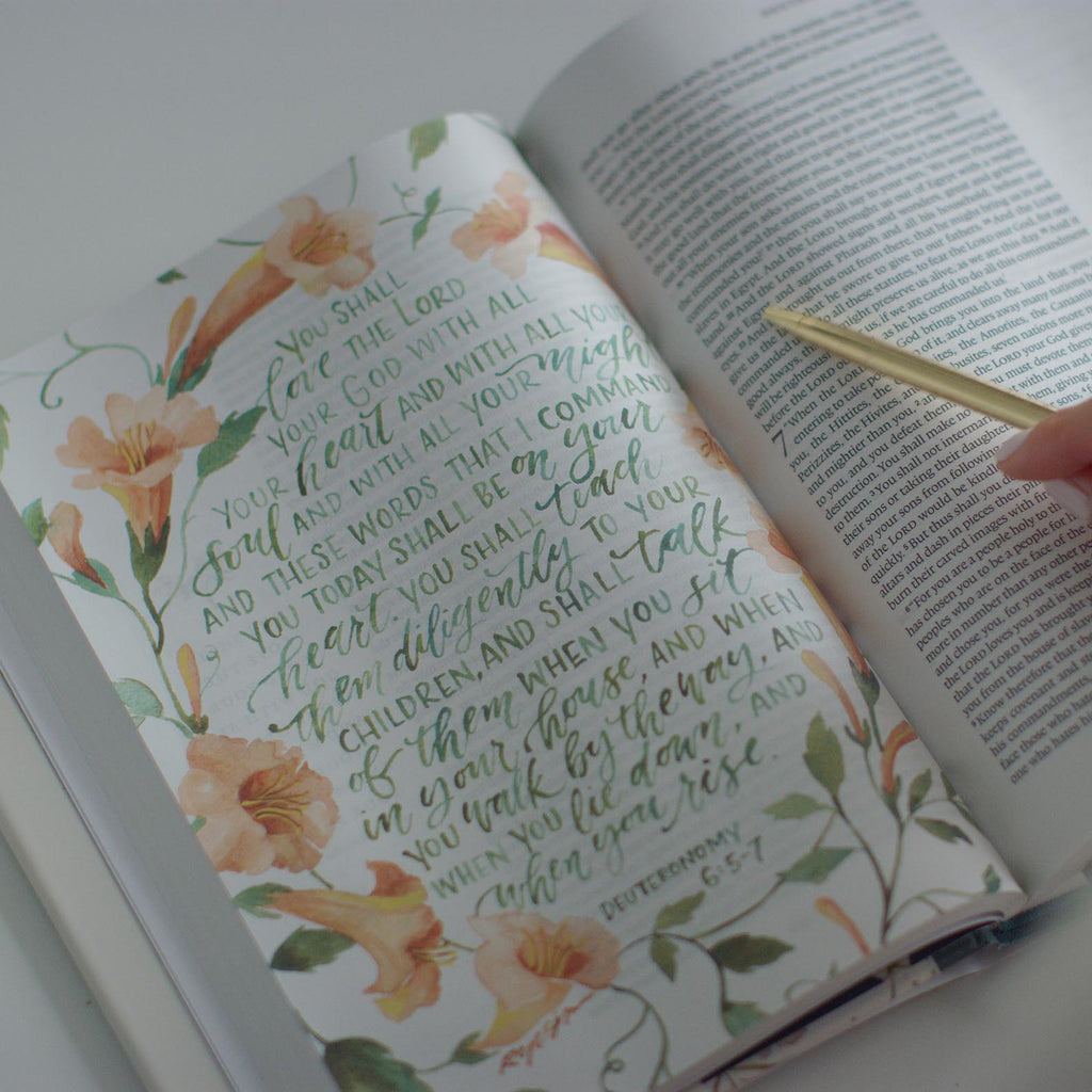 ESV GraceLaced Bible, Journaling Edition, Hardcover