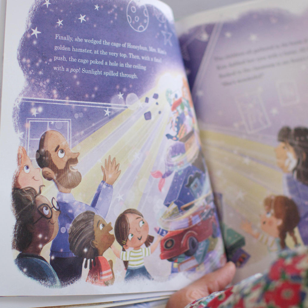 Sonia and the Biggest Block Tower Ever