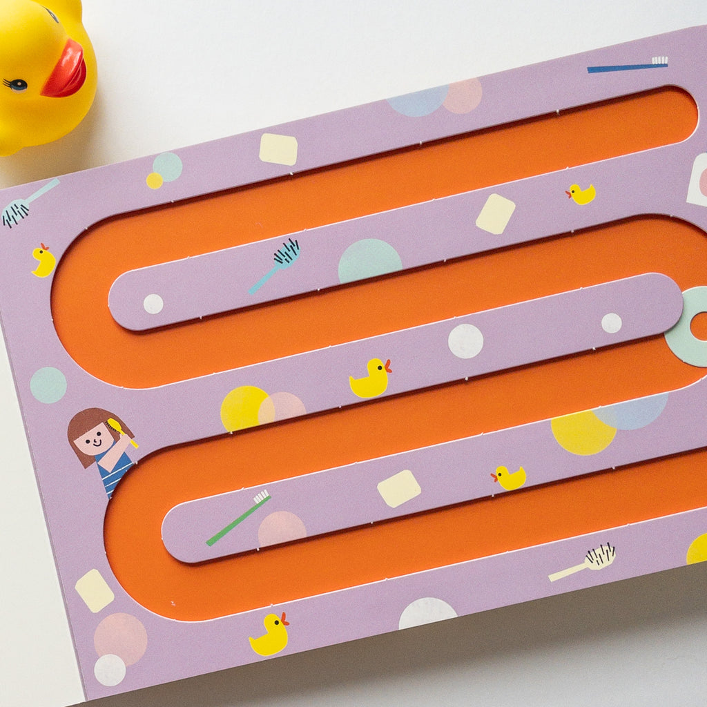 Swirls and Squiggles: A moving-counter play book with early letter shapes