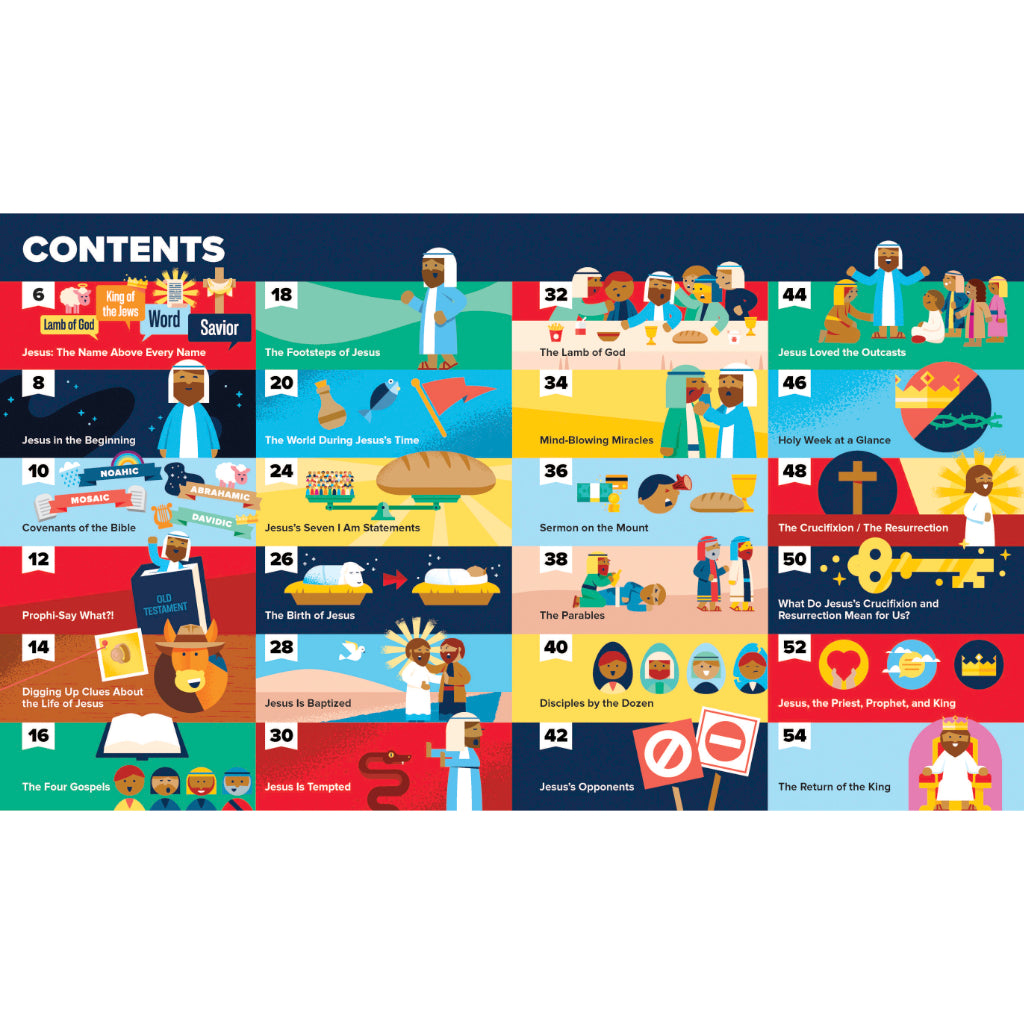 Bible Infographics for Kids: Epic Guide to Jesus