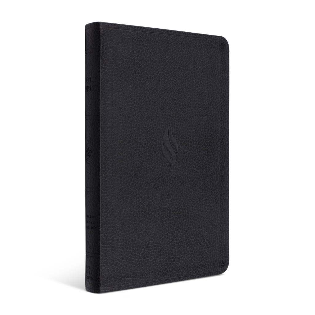 ESV Premium Gift Bible, TruTone®, Midnight, Flame Design