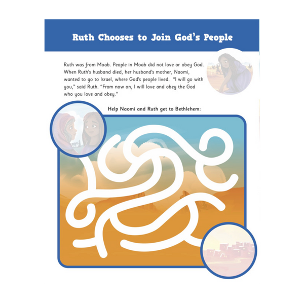 God's Big Promises Bible Heroes Sticker and Activity Book