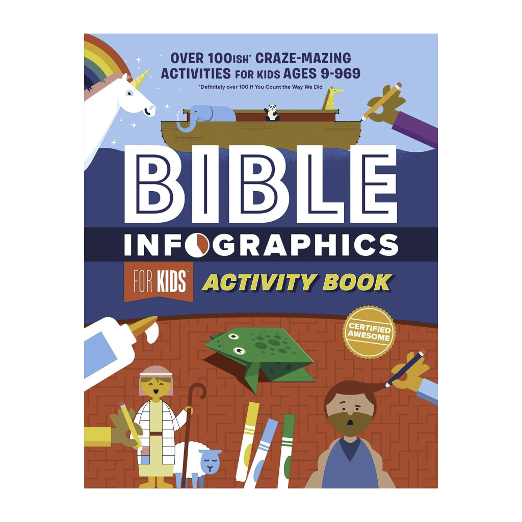 Bible Infographics for Kids Activity Book